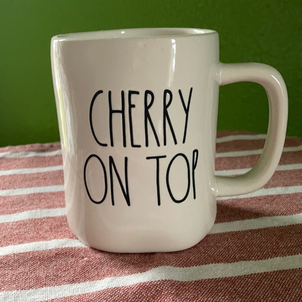 Rae Dunn Cherry on top Mug